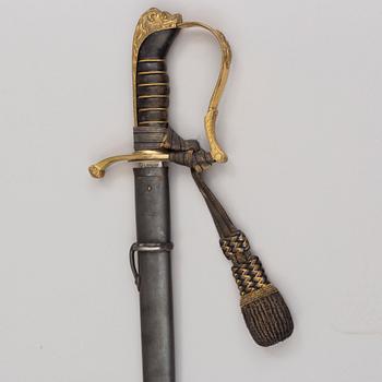 An infantry officer's sabre 1899 pattern.