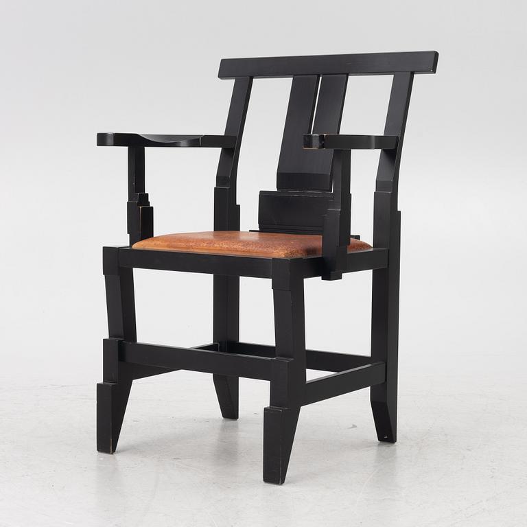 John Kandell, a 'Solitär' armchair, Källemo AB, Värnamoend of the 20th century.