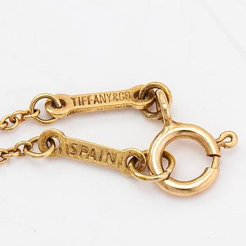Tiffany & Co, Elsa Peretti, halsband, "Open Heart", 18K guld.
