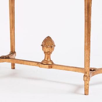 Konsolbord, ett par. Stockholmsarbeten 1700-talets senare del, Gustavianska.