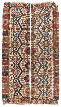 342. An antique Aydin kilim, West Anatolia, ca 326 x 182 cm.