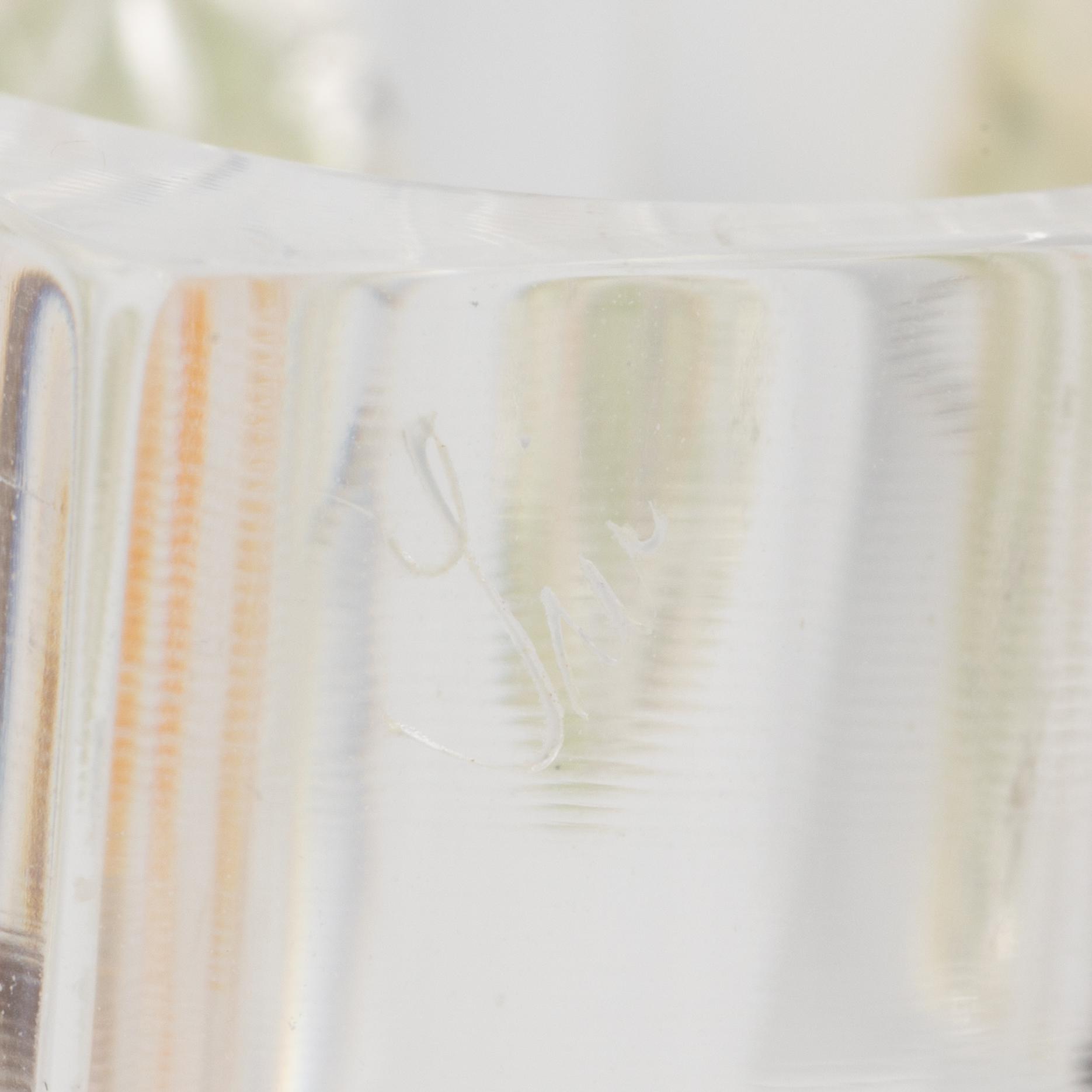 Siv Lagerström, tre ringar, akrylplast, 1970-tal.