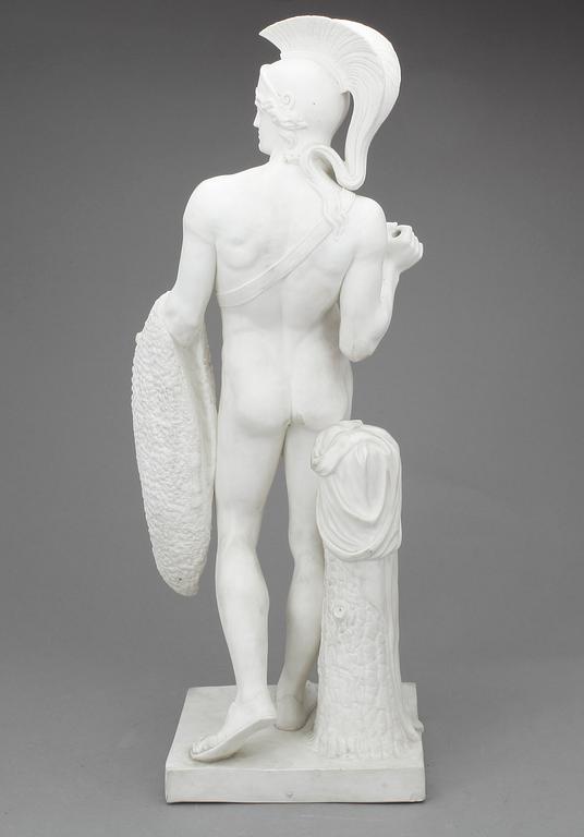SKULPTUR, parian, sannolikt 1800-tal.