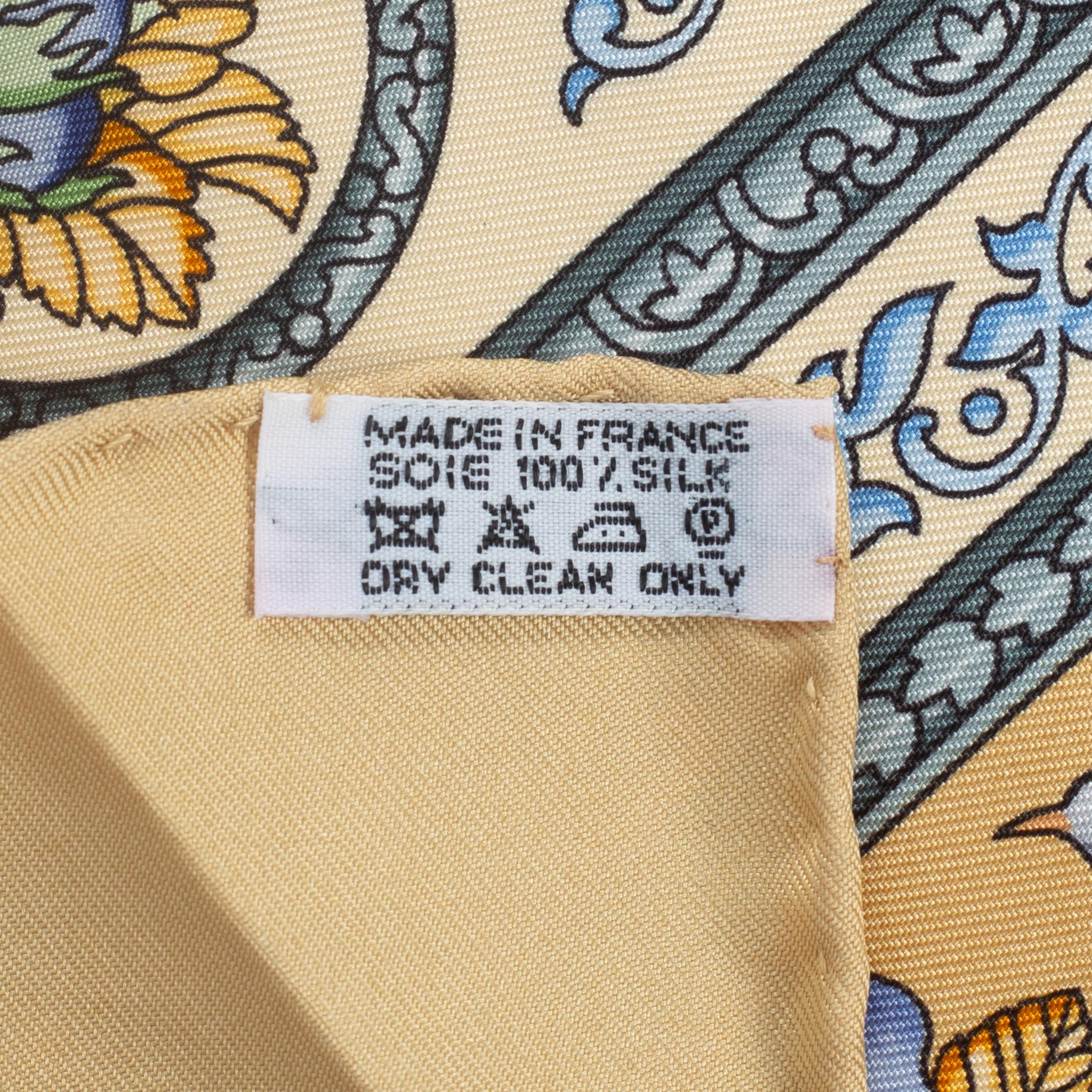 Hermès, scarf, "Qalamdan".