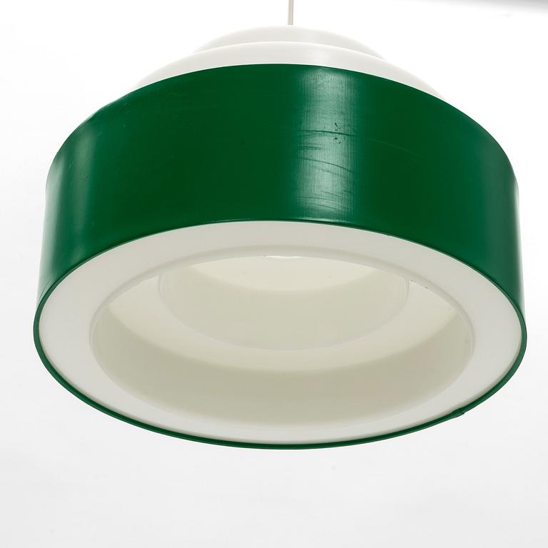 Uno & Östen Kristiansson, an 'Arkitektura' aclylic ceiling light, Luxus, Vittsjö.