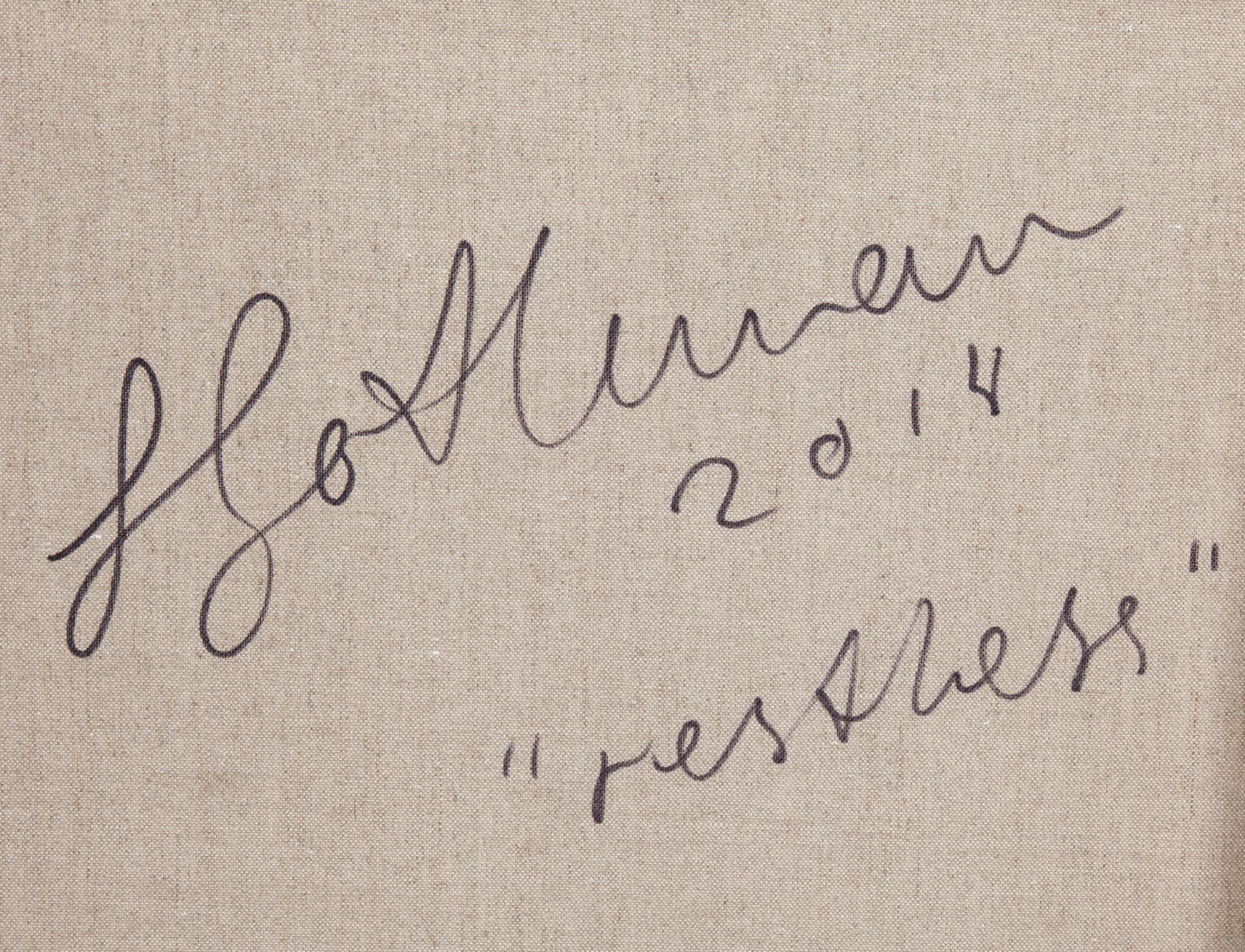 LUKAS GÖTHMAN, Signed and dated 2014 on verso. Oil on canvas.