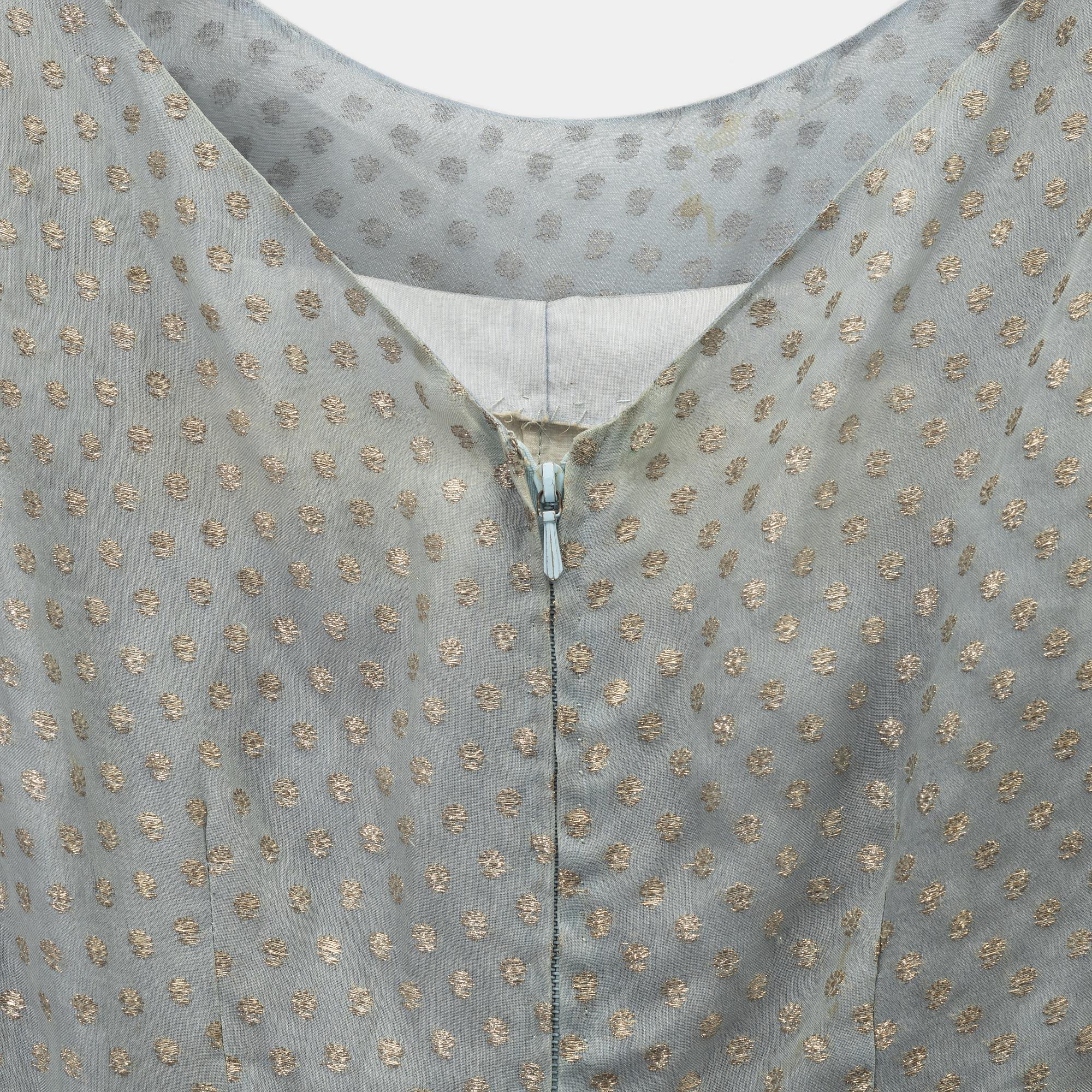 Märtha Skolan, a vintage silk dress.