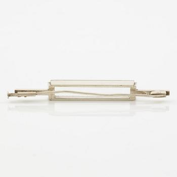 Wiwen Nilsson, brooch silver with rock crystal.