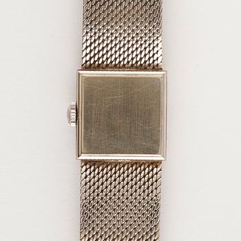 Longines. Platina. Manual winding. 17x17 mm. mid-1900s.