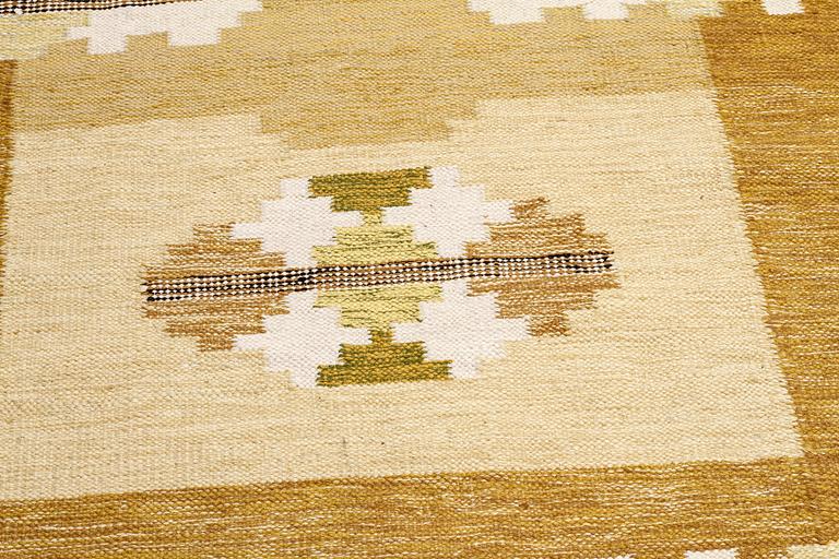 A flatweave signed BS, third quarter of the 20th century, ca 205 x 140 cm.