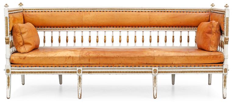 A late Gustavian circa 1800 sofa.