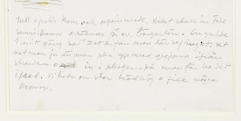 Gösta Werner, "Bärgning el sjöröveri".