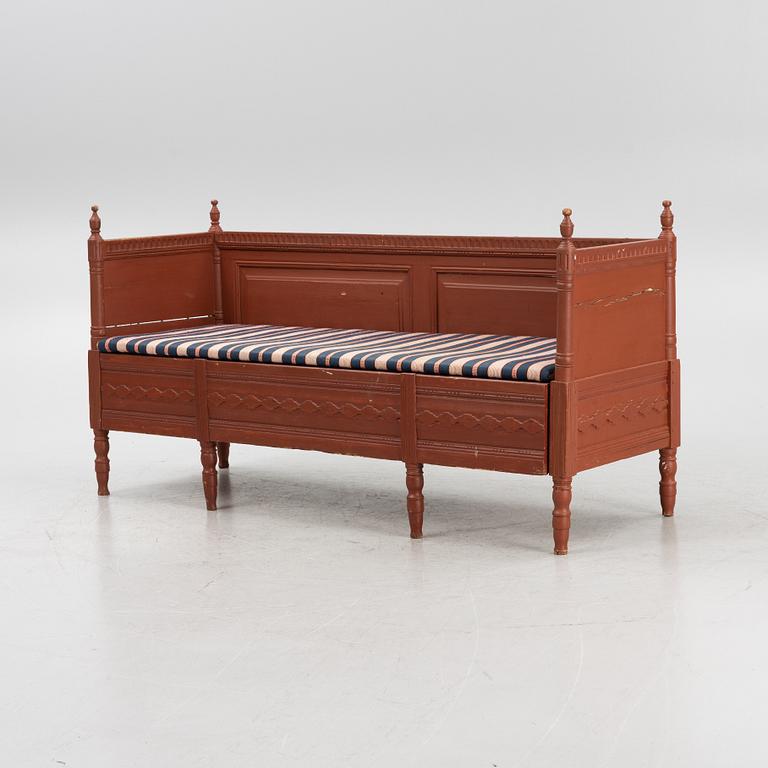 Sofa, late Gustavian, early 19th century.