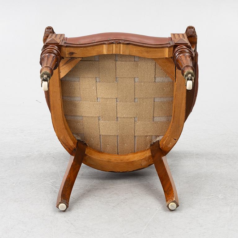 A Neo-renaissance  chair, late 19th century.