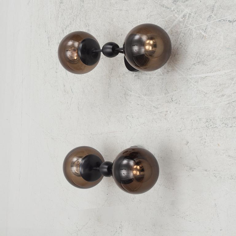 Jason Miller, wall sconces, a pair, "Modo Sconce", Roll & Hill.