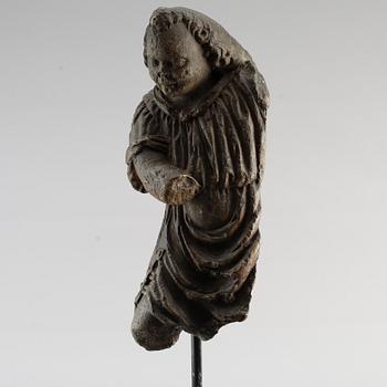 SKULPTUR, sten, sakral, 1800-tal eller äldre.