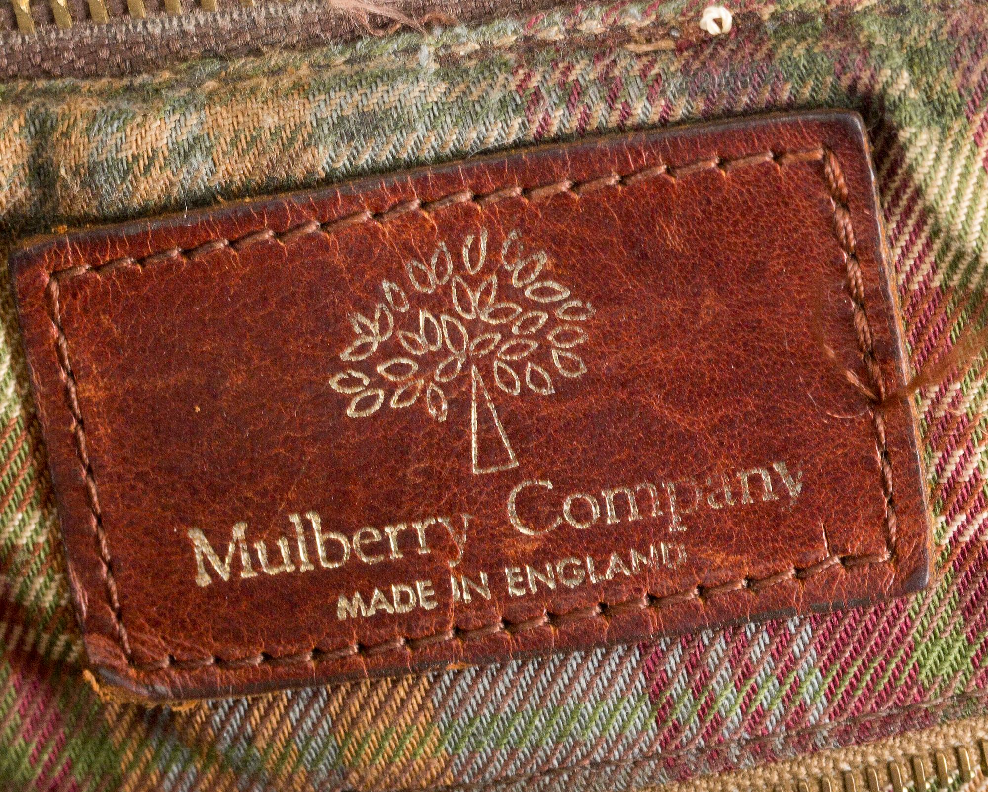 VÄSKA samt SMINKVÄSKA, Mulberry.