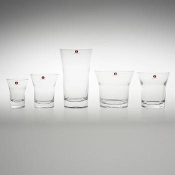GLASSERVIS, 60 delar, Alvar Aalto, Iittala.