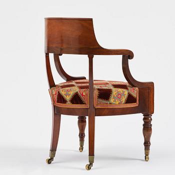 Skrivbordsstol, Sverige 1800-talets första del. Empire.