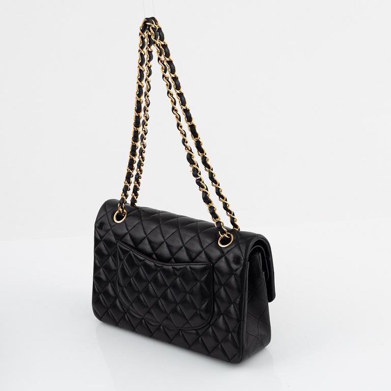 Chanel, a black quilted leather 'Double Flap Bag', 2014.