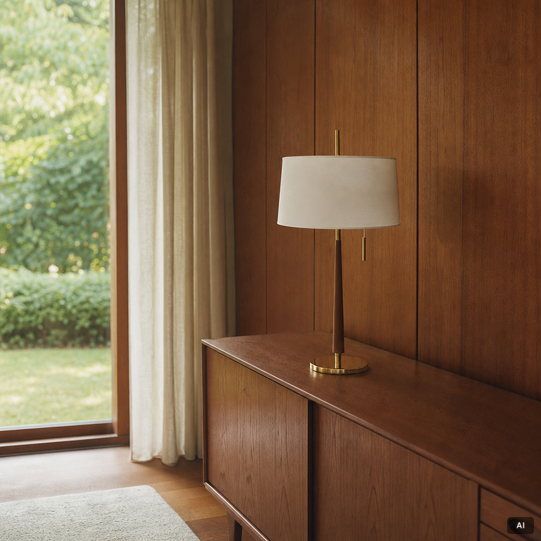 Gunnar Asplund, a 'GA6' table lamp, Blond belysning Ab, Sweden, 21st century.