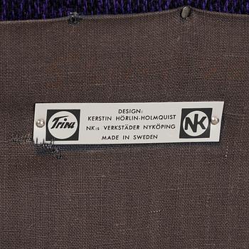 Kerstin Hörlin-Holmquist, fåtölj, "Lilla Adam", ur serien "Paradiset", Triva, Nordiska Kompaniet.