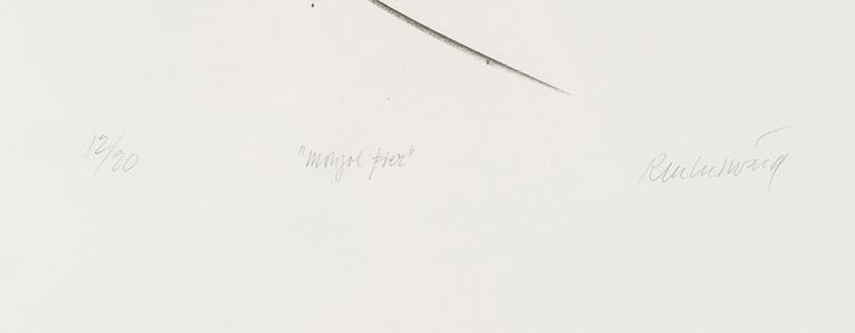 CARL FREDRIK REUTERSWÄRD, litografi, signerad och numrerad 12/20.