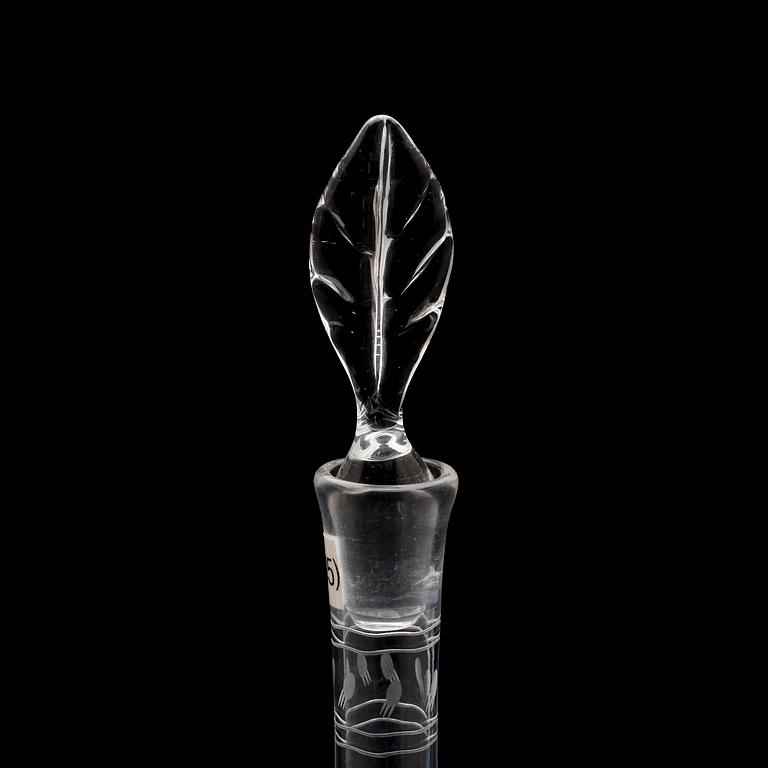 GLASSERVIS, 24 delar, "Mimosa", Edward Hald, Orrefors, formgiven 1918.