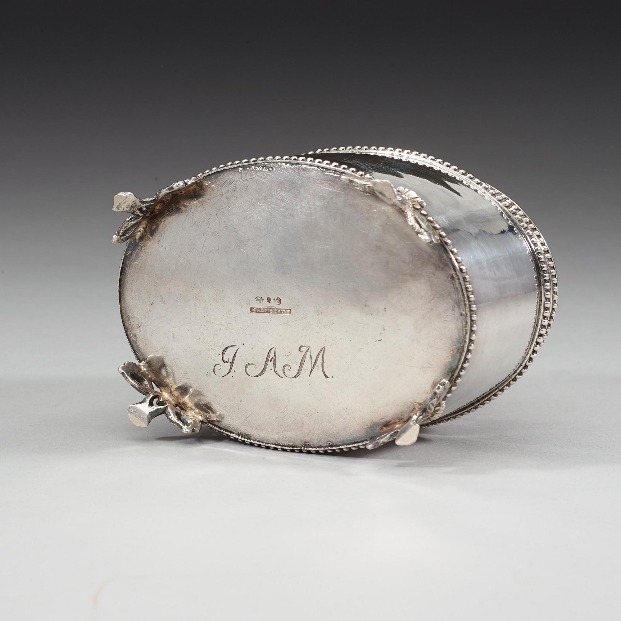 SOCKERSKRIN, av Johan Malmstedt, Göteborg 1787. Gustavianskt.