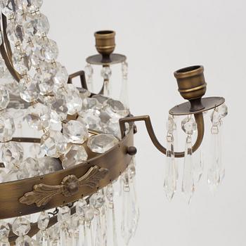 Chandelier, Gustavian style, 20th Century.