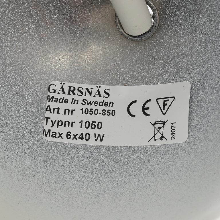 Tore Ahlsén, taklampa, "Pia-lampan", Gärsnäs.