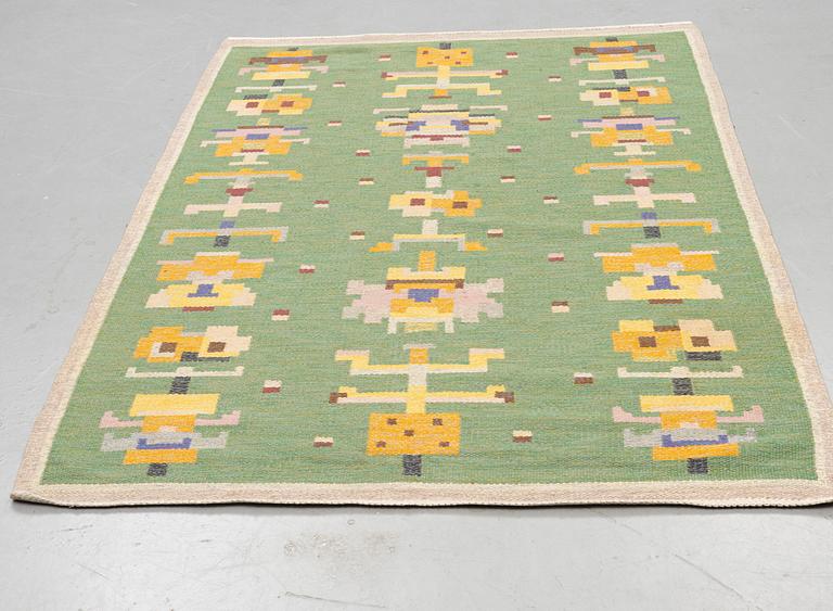 Agda Österberg, a carpet, "Björtins matta", flat weave, ca 237 x 159-165 cm, unsigned.