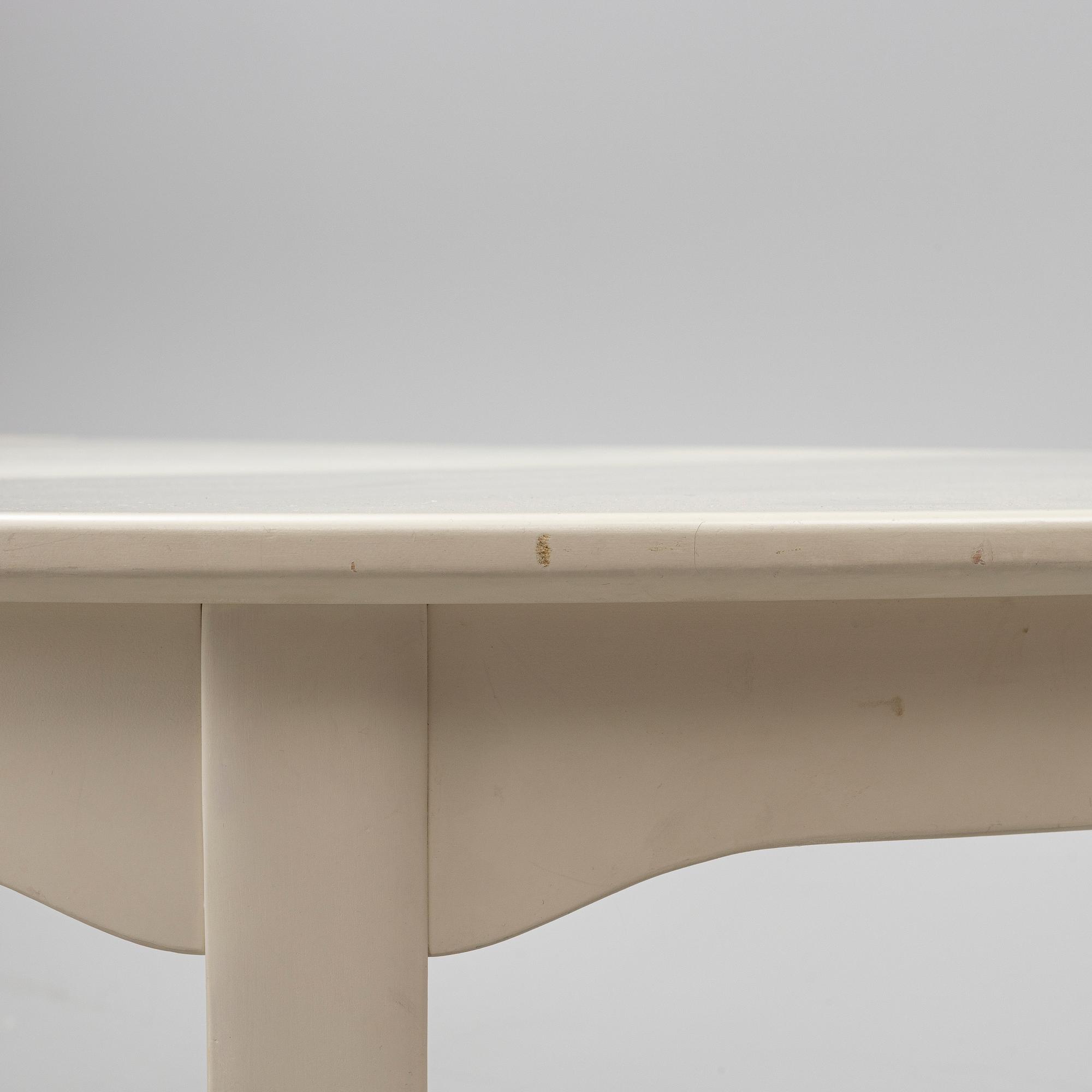 Carl Malmsten, a dining table "Talavid", Waggeryds Möbelfabrik AB, second half of the 20th century.