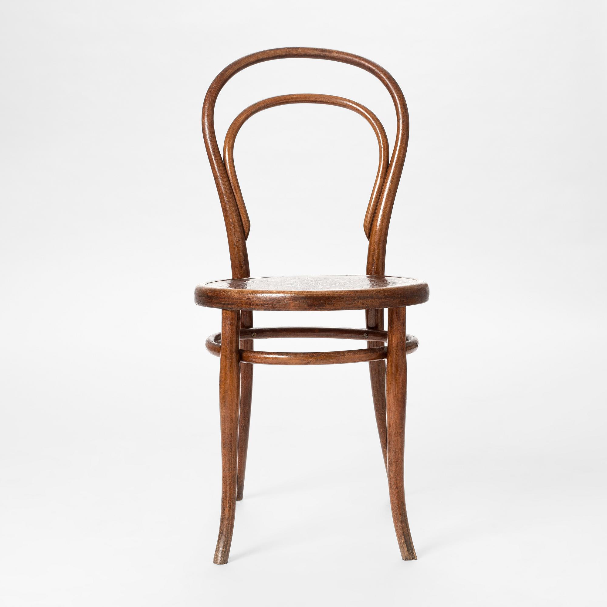 STOL, modell no 14, Thonet, formgiven 1859.