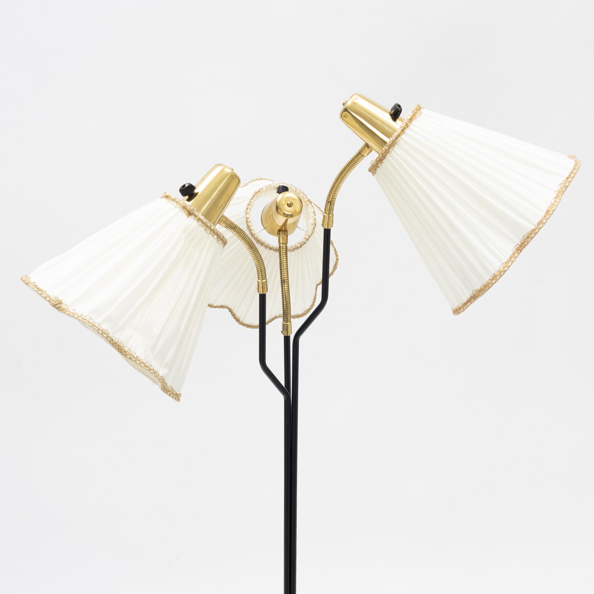 Golvlampa, Swedish Modern, Eskilstuna Elektrofabriks AB, 1940-tal.