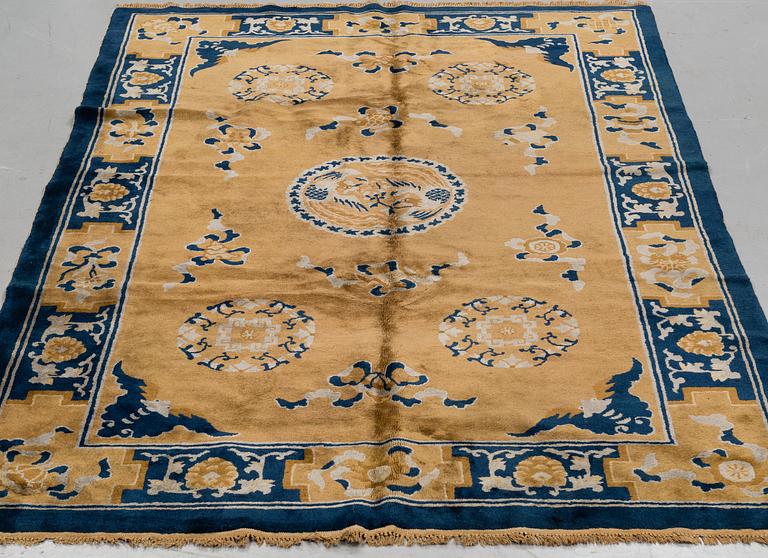 A RUG, Old China, ca 283 x 183 cm.