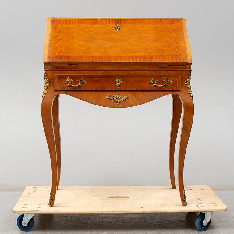 A mid 20th century Rococo style secretaire.