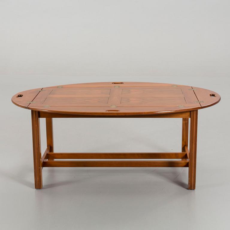 SOFFBORD, s k Butlers tray, 1900-talets andra hälft.