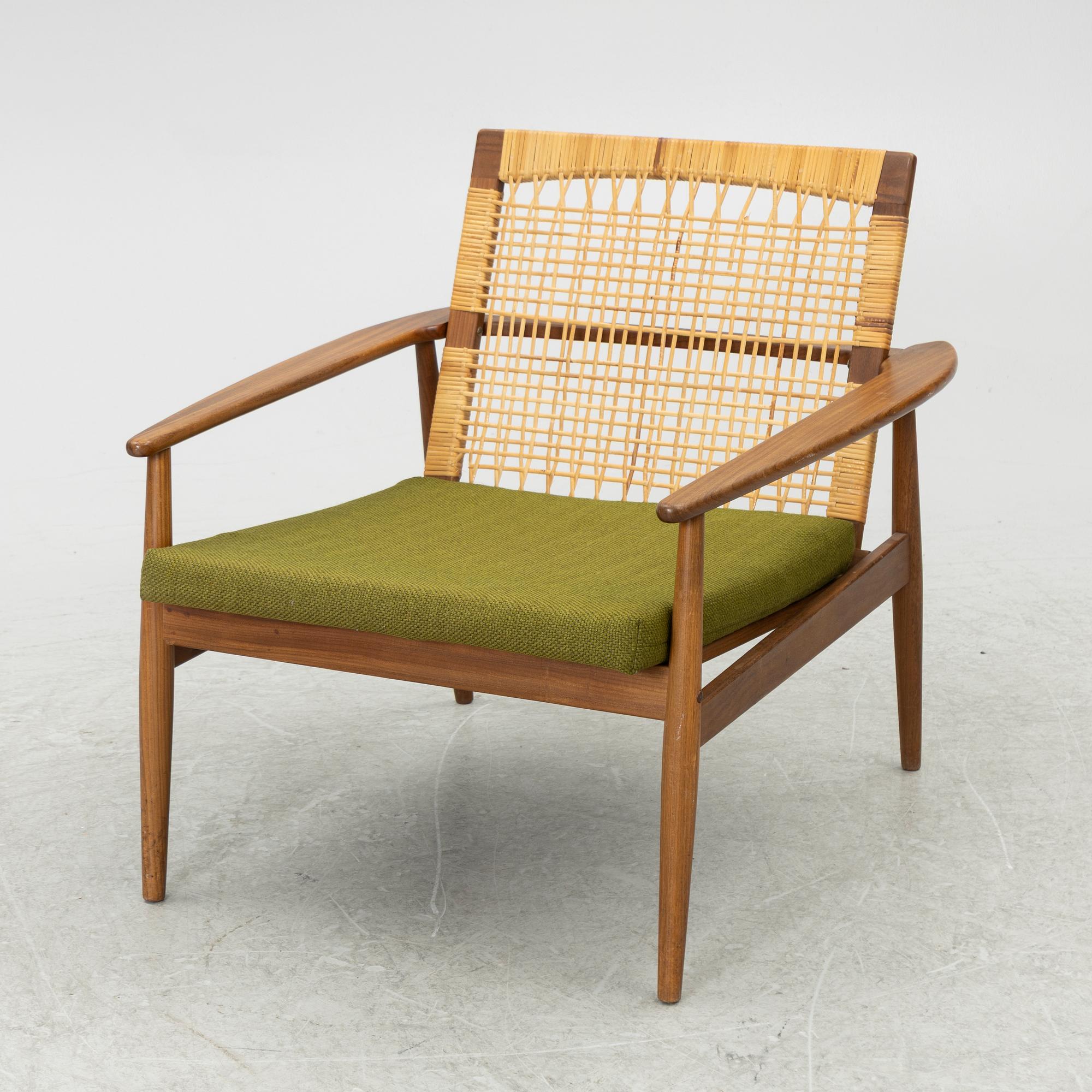 Hans Olsen, an armchair, Brdr. Juhl Kristensen, Denmark, 1950s/60s.