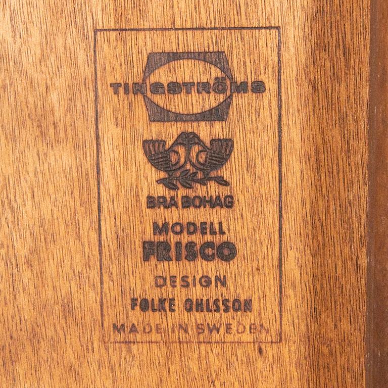 Folke Ohlsson, coffee table, "Frisco", Bra Bohag, Tingströms, 1960s.