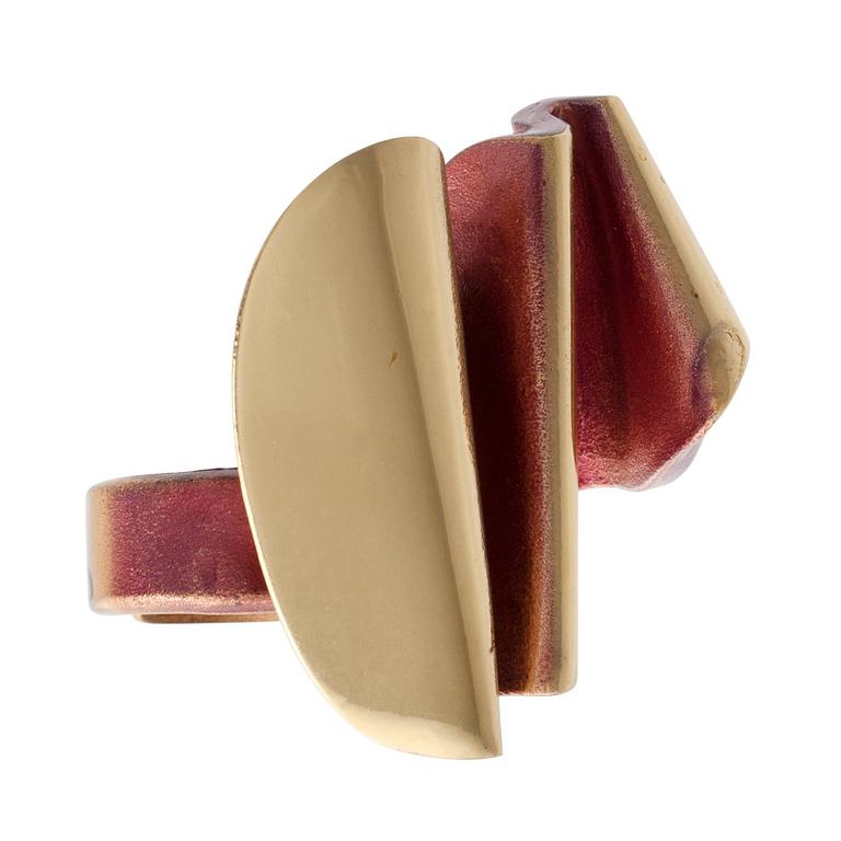 Björn Weckström, RING, eld brons, "Isotta Frascini" Lapponia 1971.