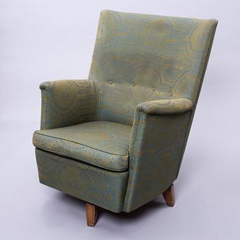 FÅTÖLJ, Paul Boman, 1900-talets mitt.