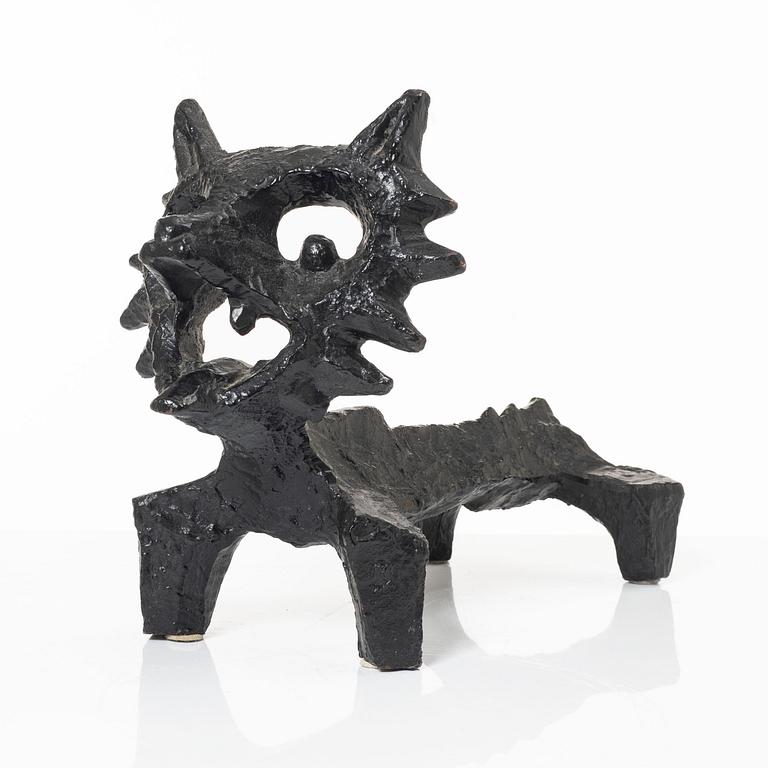 Olle Hermansson, fire dog, "The Fox", Husqvarna.