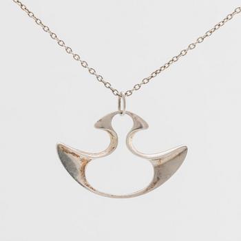 HENNING KOPPEL, silver, halsband för Georg Jensen, 1970-tal.
