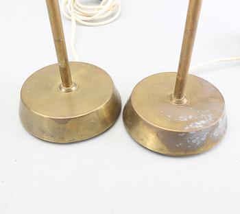 A pair of EWÅ table lamps later part of the 20th century.