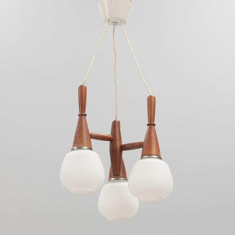 A ceiling lamp, 1950's.