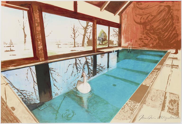 JOAKIM ALLGULANDER, färglitografi, signerad och numrerad 57/240.