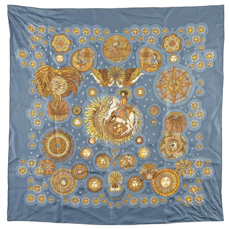 SCARF, Hermès, "Le Roy Soleil".