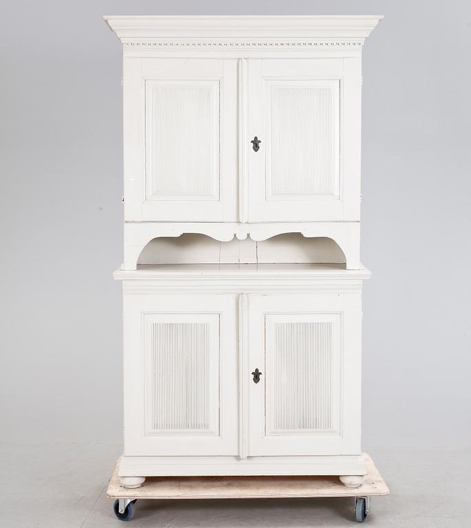 SKÅP, allmoge, delvis 17/1800-tal.