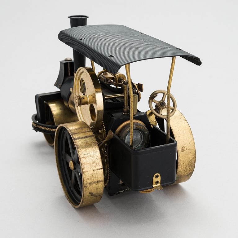 Steam engine, latter half of the 20th century, marked Western Germany.
